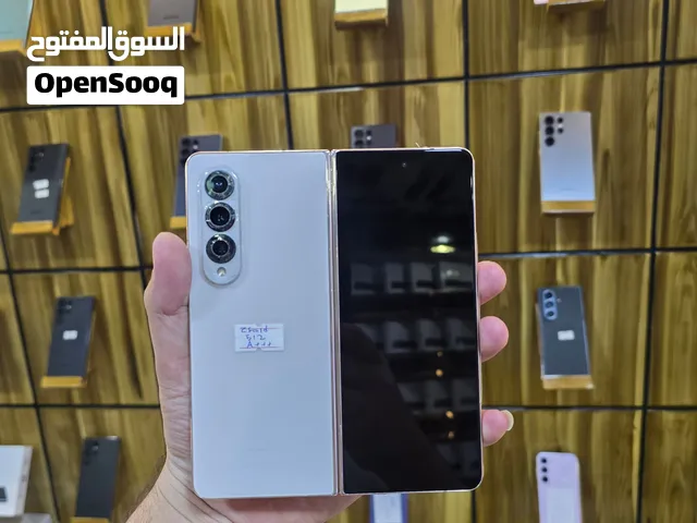 للبيع Galaxy Z Fold 4 جديد  جلاكسي زد فولد 5 ذاكره 512 رسمي يدعم يمن موبايل فولتي او اي شريحة جي اس