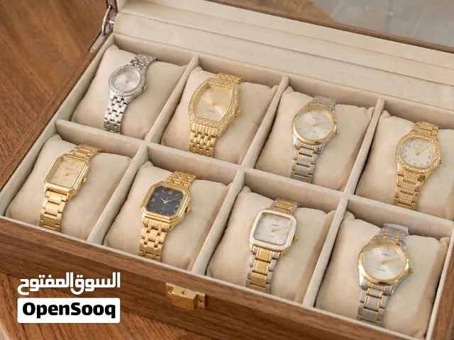 ساعات رجاليه ونسائيه فاخره وانيقه