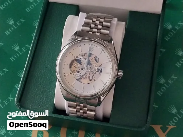 ساعة رولكس Rolex Automatic ميكانيكية أوتوماتيكية (تعتمد على حركة المعصم لتعبئة الزنبرك (ماستر كوبي)