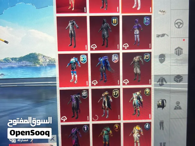 حساب ببجي للبيع
