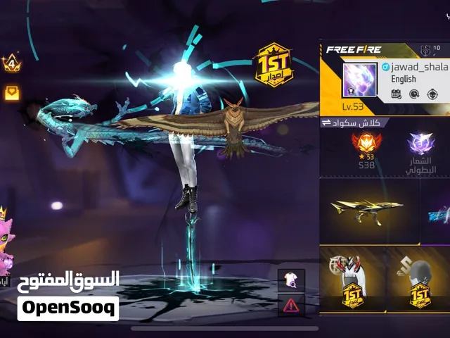 حساب فري فاير البدل للجاد فقط
