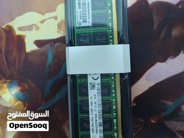 رامات سيرفر DDR 4 قطعه وحده 16 كيكه