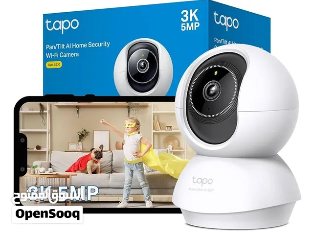 TP-Link Tapo C230 3K 5MP Pan/Tilt AI Home Security Wi-Fi Camera.