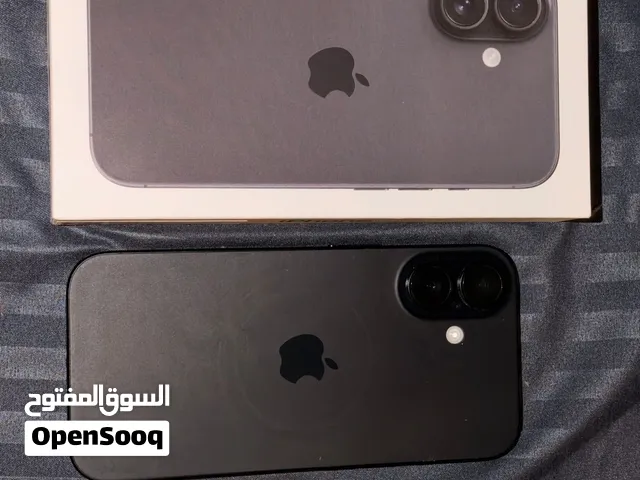 iPhone 16, Black, 128GB, in excellent condition.