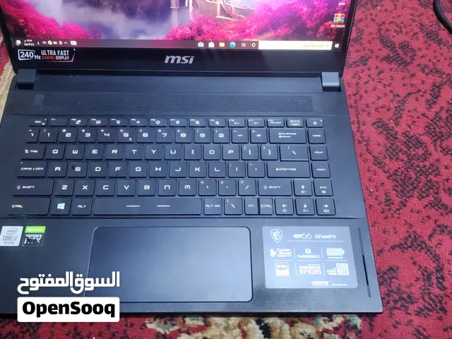عررطه الموسم للبيع msi Gaming ب 580$ , معى كرت RTX 2070super , جيل عاشر i7 , شاشته 240Hz