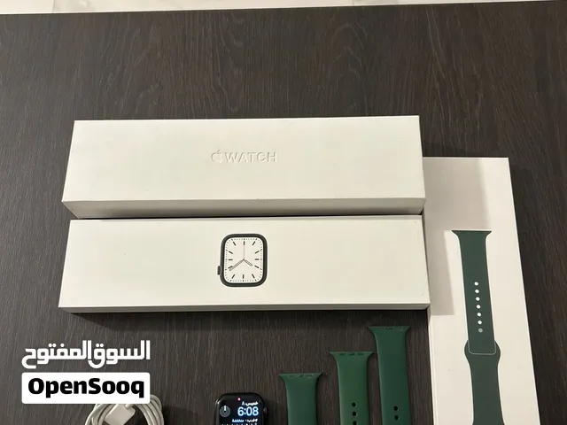 ساعة ابل الجيل 7 مقاس 45 للون الاخضر Apple Watch Series 7, 45mm, Green – Price: 55
