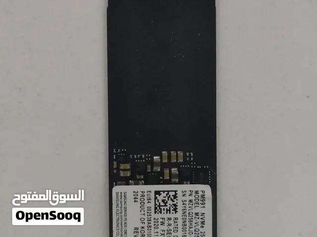 السلام عليكم ssd Samsung m.2 nvme 256g