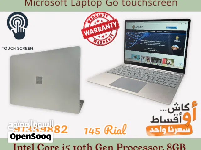 Surface Laptop Go أداء قوي وجهاز محمول سهل الاستخدام، مثالي للعمل