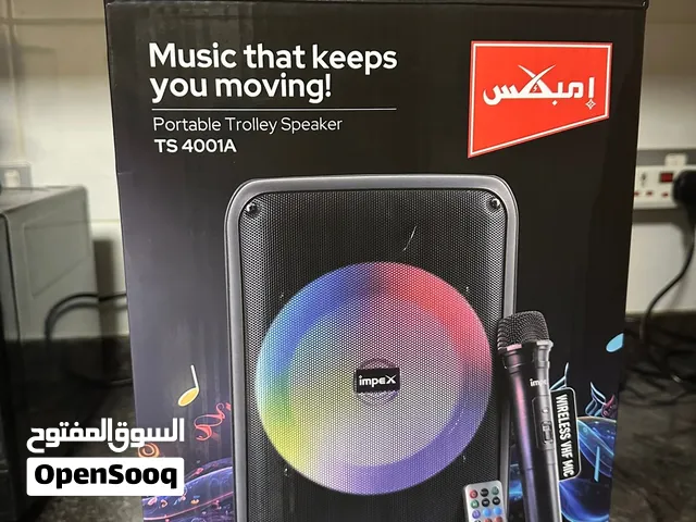 high-quality speaker from the Impex  مكبر صوت جديد من ماركة امبكس impex مع مكروفون