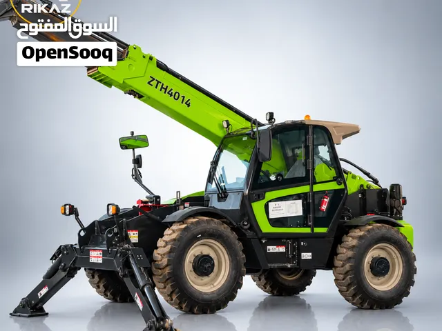 رافعة تلسكوبية من شركة ZOOMLION، بارتفاع رفع يصل إلى 14 مترًا وحمولة قصوى تصل إلى 4 أطنان