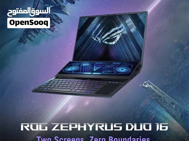 ASUS rog zephyrs g16 rtx 4090 ssd 2tb ryzen 9 لابتوب ايسوس روج زيفر اربعين تسعين خارق
