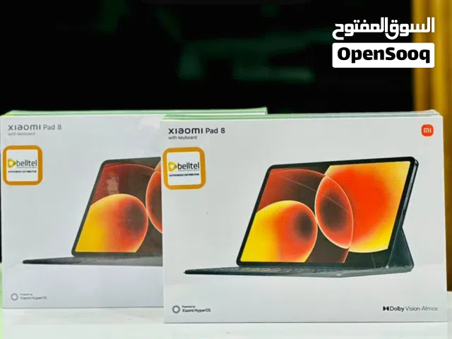 شاومي باد 8 , ذاكرة 256GB رام 8 مع كيبورد وقلم البطارية 9200mAh