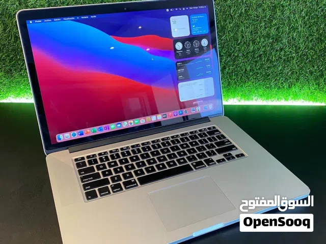 MACBOOK PRO CORE I7+RAM 16 اعلى مواصفات