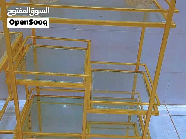 طقم مكون من 6قطع عربه ضيافه طاوله فخمه