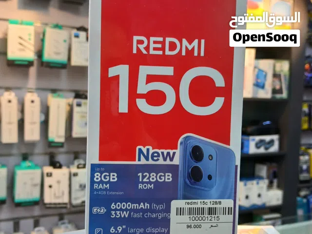 ريدمي 15C نسخة 8 رام + 128 جيجا Redmi 15C ( 8 Ram + 128 GB )