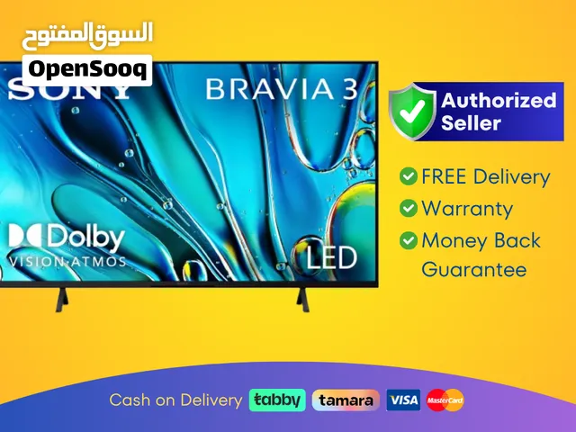 Sony 50 Android Smart TV - 4K, 50S30