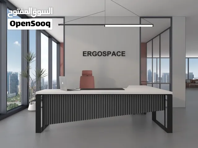 Cul L-Shaped Executive Desk – Premium Office Desk in UAE