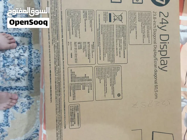 شاشة كمبيوتر HP جديده 24 انش