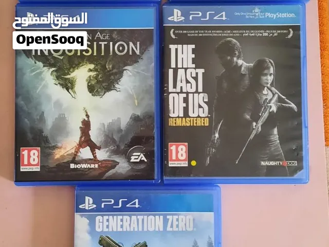 Ps4 new 4 games Last Of Us Sold