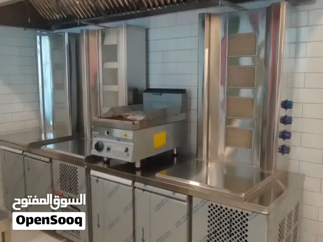 تجهيزات كافة انواع المعدات المطاعم وفندق والمطابخ