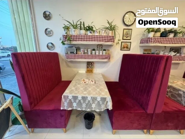 قنفات محلات عصائر توفر خصوصية للجالسين صنع عراقي نظيف جداً