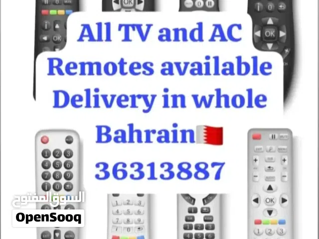 ALL TV AND AC ORIGINAL REMOTES