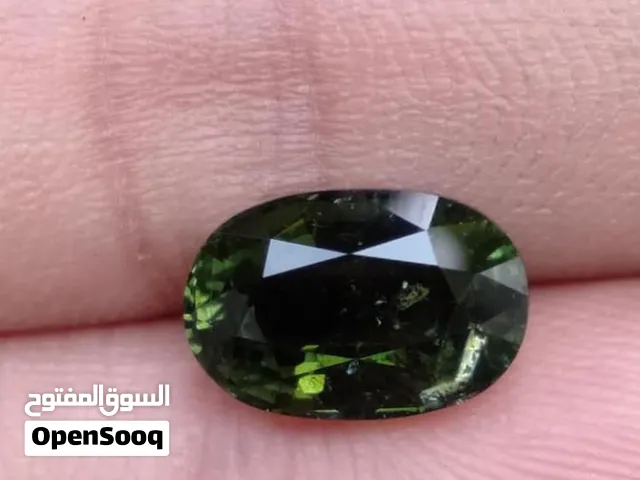 For sale Green tourmaline                Weight of 2.70 ct. Size 10.3*6.9*5.1 mm. Dark green