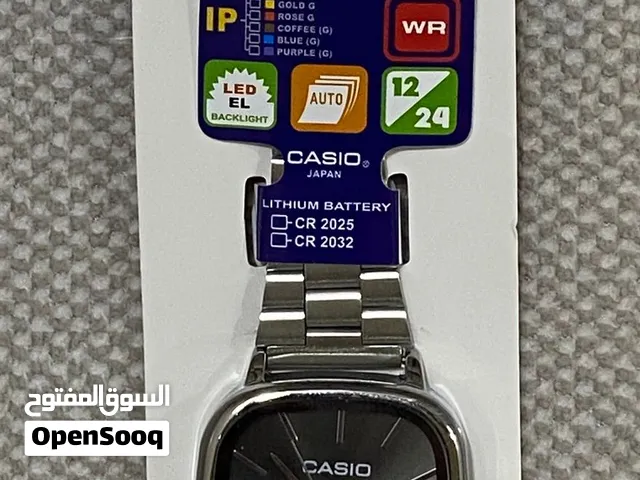 Casio quartz - silver black