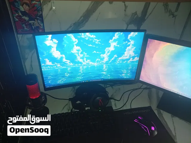 سيت-أب جيمنج ومونتاج كامل ومتكامل فئة متوسطة خارقة (مستعمل نظيف جداً بحالة الوكالة