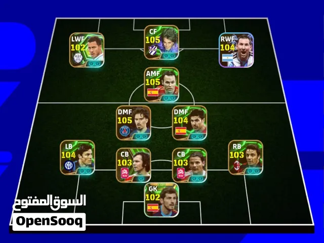 eFootball Account for Sale – 3199 Team Strength + High-Rated Players