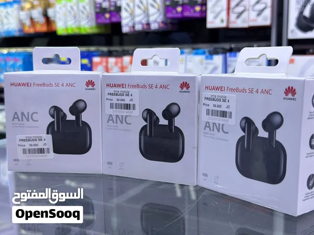 HUAWEI FreeBuds 4 ANC سماعة هواوي فري بدز 4 بخصائص عزل الصوت متوفر داخل ليما موبايل جديد بسعر مميز
