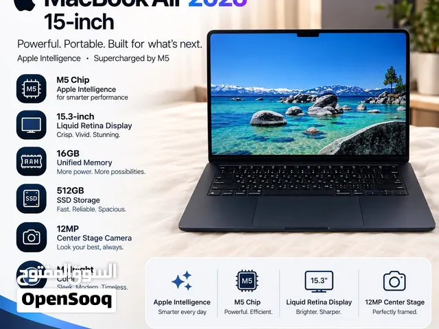 MacBook Air 15-inch M5 2026 - 16GB 512GB