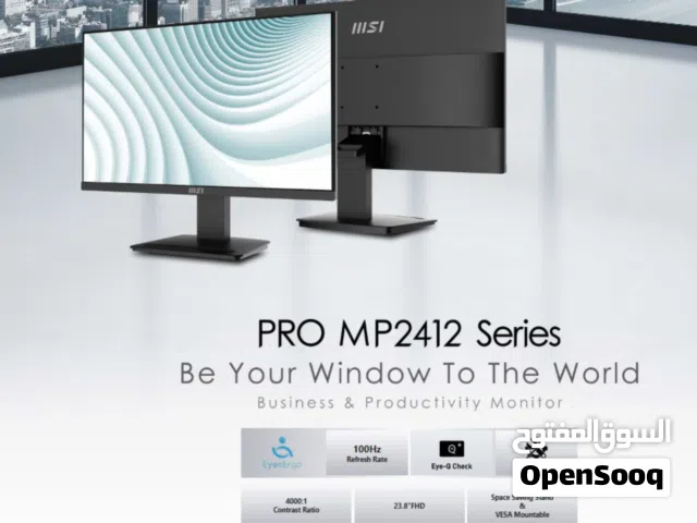 شاشة كمبيوتر 100Hz  msi PRO MP2412 Series
