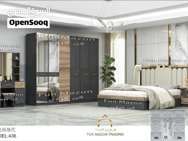 New bedroom set with 12cm medical mattress طقم غرفة نوم جديد من 6 قطع مع مرتبة 12 سm