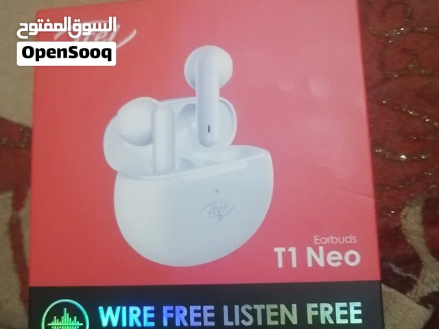 سماعه اى تل للبيع مشتريها فقط من 4ايام لسا جديده معاها كل حاجه