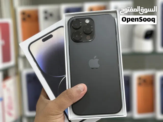 عرض خاص : iPhone 14 pro max 128gb  هاتف  بحالة الوكالة بدون مشاكل مع ضمان و ملحقات لا يفوتك بأقل سعر