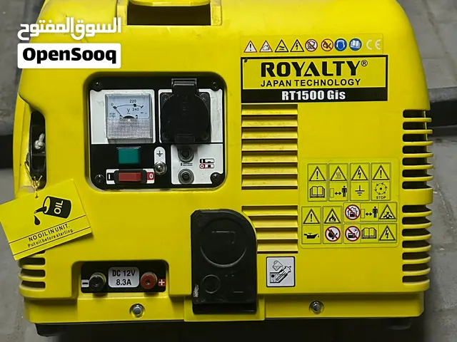 مولد كهرباء Royalty RT1500 GiS للبيع Royalty RT1500 GiS Generator for Sale