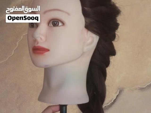 للبيع: رأس تساريح + قطعة عيون للتدريب   مثالي لتدريب طلاب التجميل والكوافير.