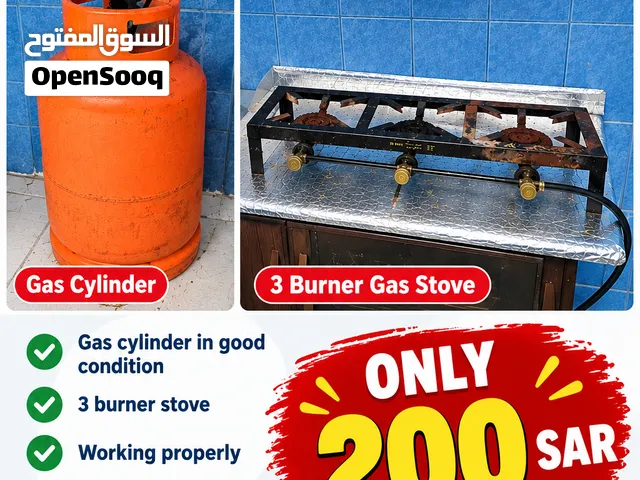 Gas Cylinder with stove