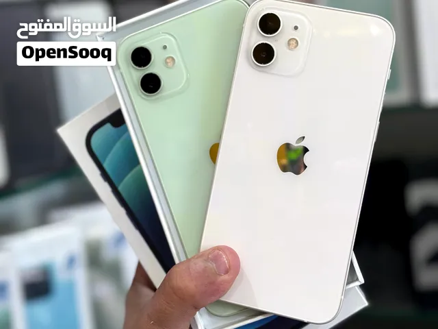 عرض خاص : iPhone 12 256gb  هواتف بحالة الوكالة بدون اي شموخ أو مشاكل مع ضمان و ملحقات و بأقل سعر