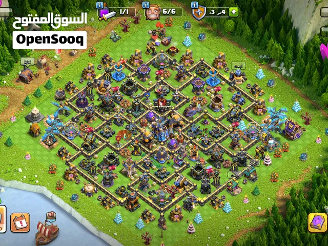 قرية كلاش اوف كلانس شبه ماكس