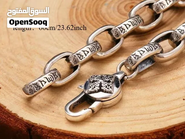 سلسله رجالي فضي مستورده