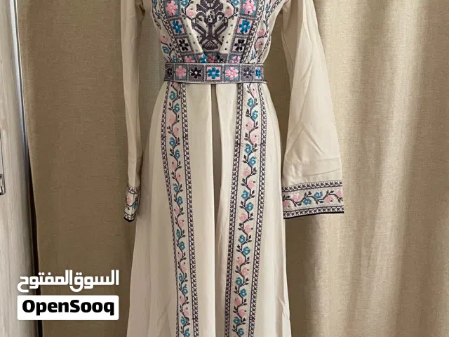 فستان تطريز فلسطيني قياس ميديم