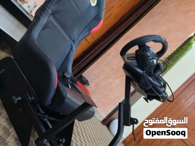 كرسي سباقات Gaming Racing Cockpit مع دركسون – جاهز للاستخدام