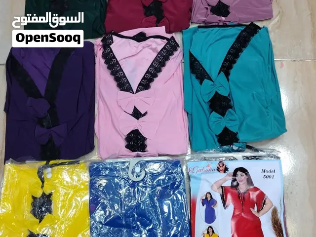 فساتين بيتيه  خامه الزبده البارده  فري سايز لوزن 50-80