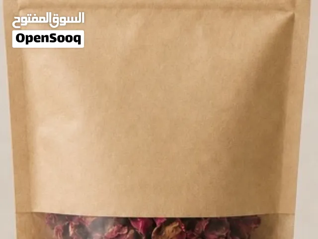 اكياس كرفت مقوى ب شباك لعرض المنتجات بشكل ملفت وجميل ل اصحاب المحلات والمحامص