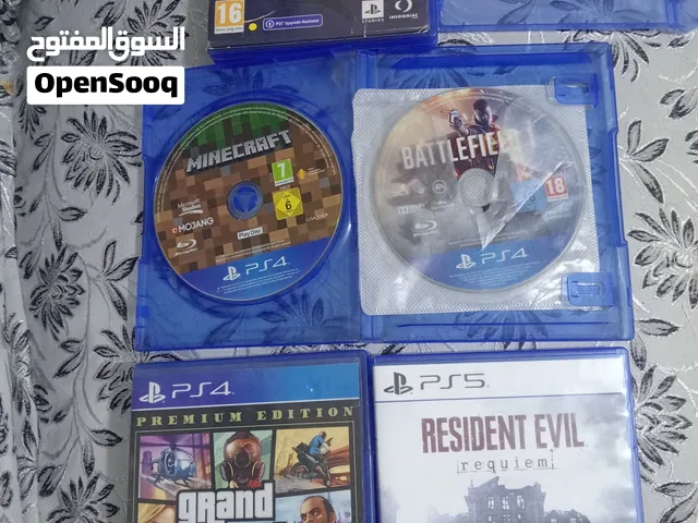 اقراص للبيع PS5 & PS4 اسعار في الوصف