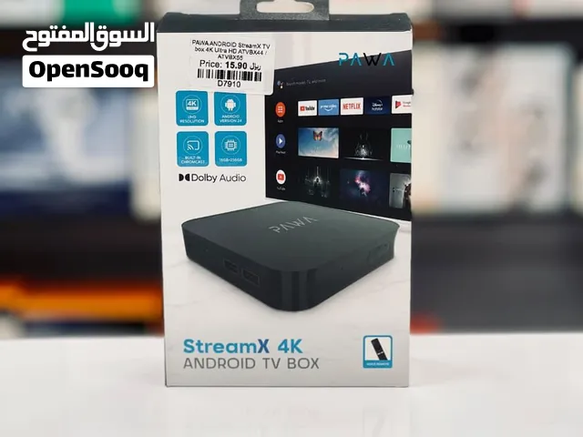 Brand New Pawa Stream X TV Box in Oman 4K Ultra HD
