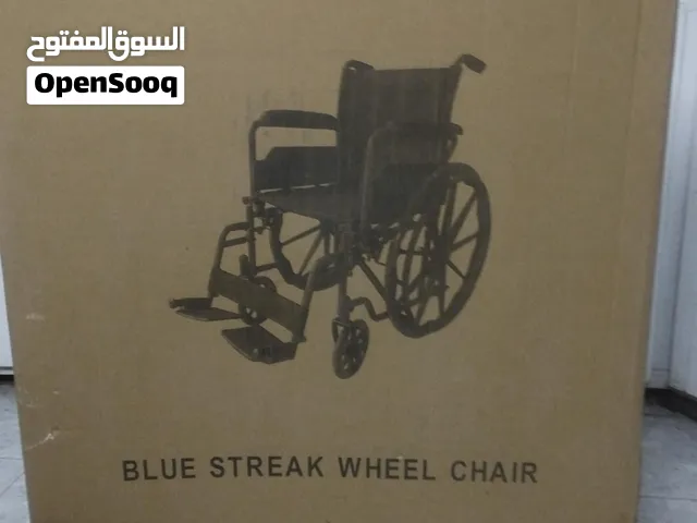 كرسي متحرك Blue Streak جديد بالكرتونة