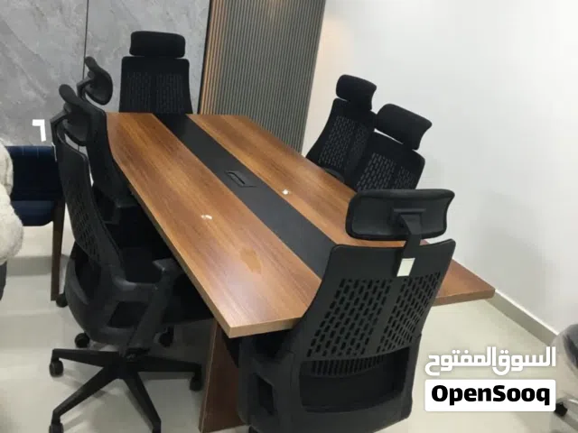 طاولة الاجتماعات وغرف العمل قياس مترين خشب لامينيت 18ملم مستورد مكفول الان بأفضل الأسعار